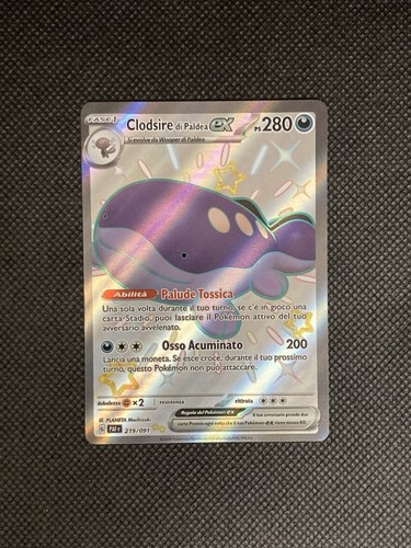 Carta pokemon clodsire - carta, di
