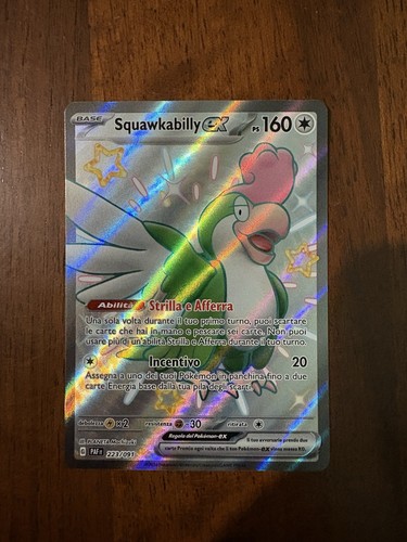 Carte pokémon squawkabilly - carte,