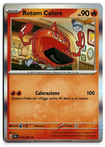 Pokémon rotom calore 013 091 - pokémon,