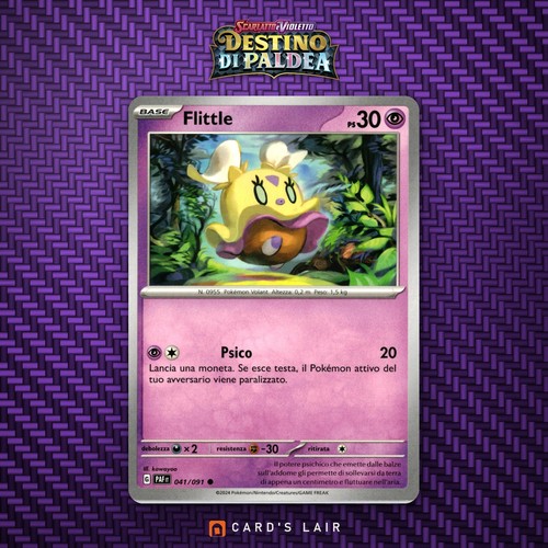 Pokémon flittle 041 091 - pokémon, 041/091
