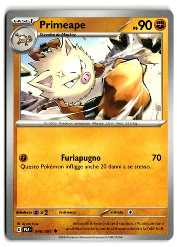 Pokémon primeape 046 - pokémon,
