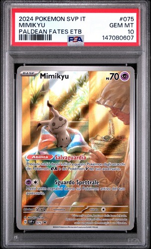 Mimikyu 075 psa 10 - psa,