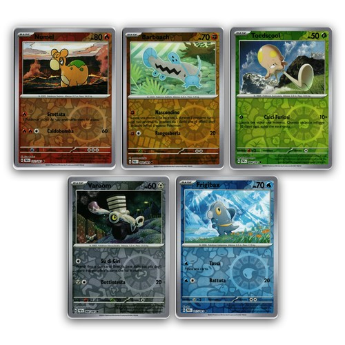 Lotto carte pokémon reverse - 5,