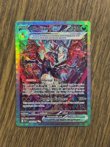 Charizard paf 234 091 carta - charizard, 234/091