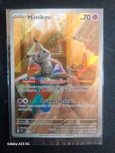 Pokemon carta mimikyu full art - mimikyu,