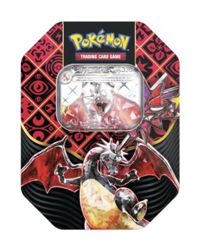 Charizard cromatico tin - charizard,