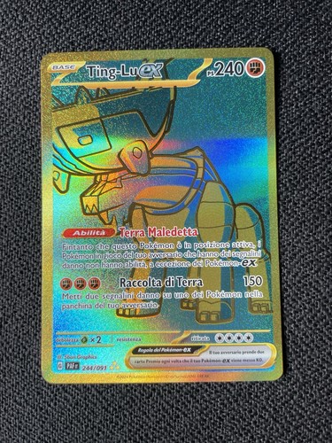 Pokemon ting holo - ting-lu, ex