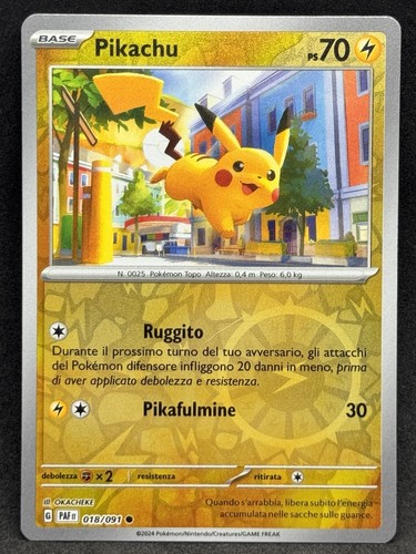 POKÉMON⚡PIKACHU⚡018/091~R