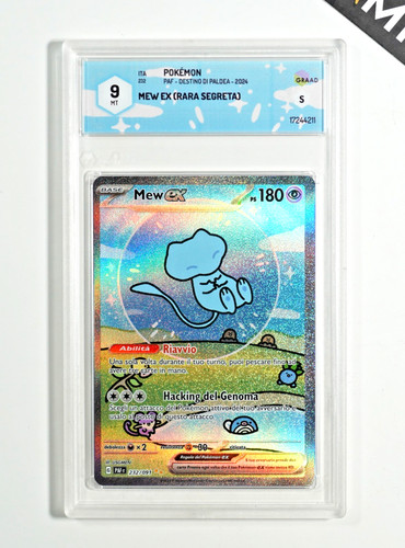 Pokemon graad mew 232 - graad, ex