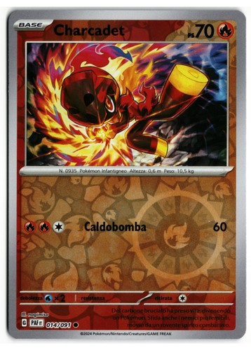 Pokémon charcadet 014 091 - charcadet, 014/091