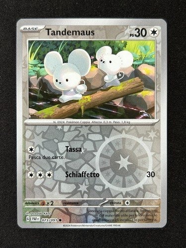 Pokemon tandemaus reverse - tandemaus,