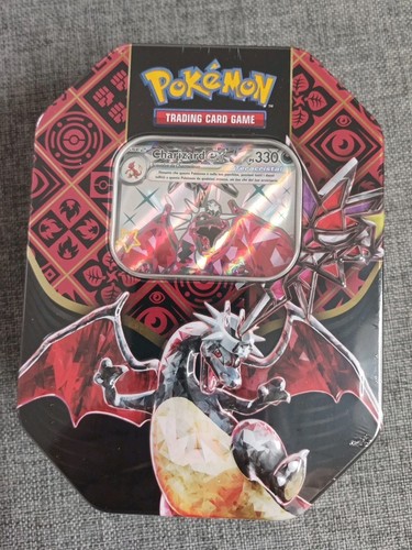 Charizard tin collezione - tin, da