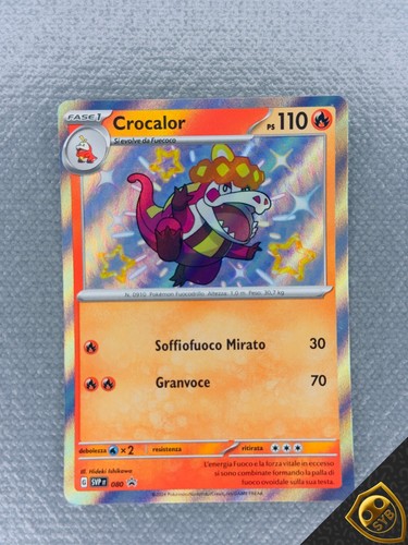 Crocalor 080 pokemon - 080, promo
