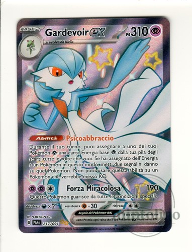 Gardevoir paf 217 - gardevoir, ex