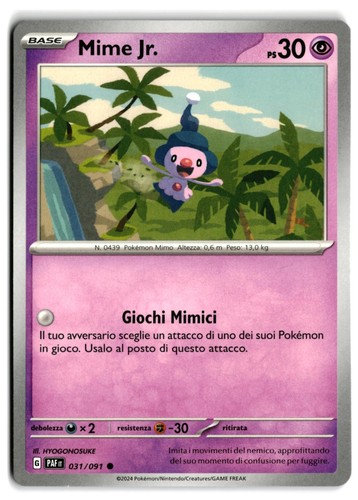 Pokémon mime 031 091 - mime, jr.