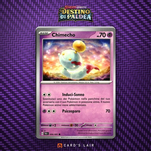Pokémon chimecho 030 - pokémon,