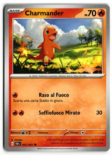 Pokémon charmander 007 - pokémon, 007/091