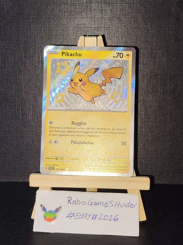 Carta pokémon pikachu baby - carta,