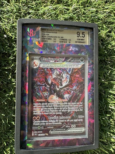 Charizard paf 234 bgs 5 - charizard,